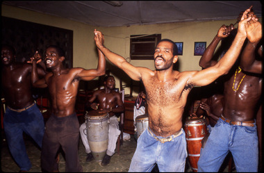 Palo Drumming session