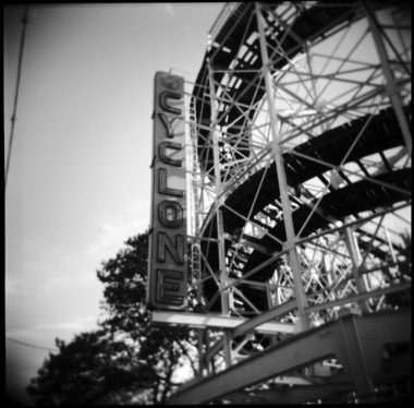 The Cyclone Rollercoaster