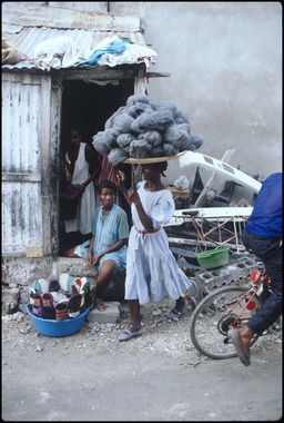 Woman with Wire Wool