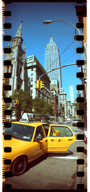 Empire State Building & Taxi