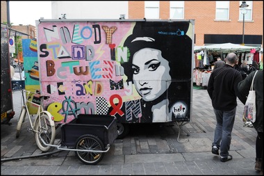 Amy Winehouse Mural