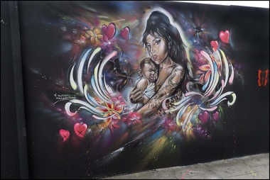 Amy Winehouse Mural