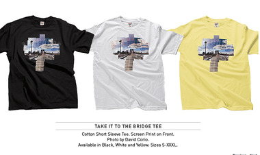 Acapulco Gold tee shirt Brooklyn Bridge
