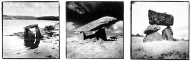 Irish Dolmens triptych 01