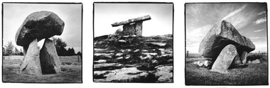Irish Dolmens triptych 02