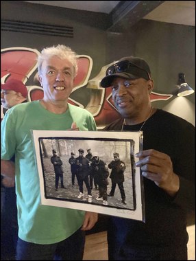 Chuck D of Public Enemy endorsing The Black Chord