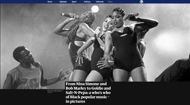 Guardian photo spread on The Black Chord