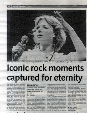 Evening Standard review of 'Memoirs From The Moshpit'